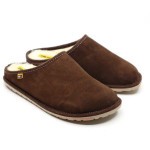 Nordikas slipper bruin suède 2217